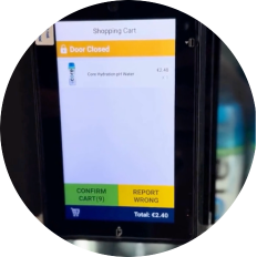 The shopping cart will be sent to your phone